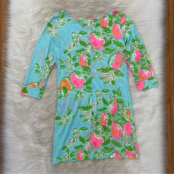 Lilly Pulitzer Marlowe Dress Pink Lemonade - Picture 7 of 16